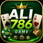 ALI786 Game APK preview icon with green and gold ALI786 branding